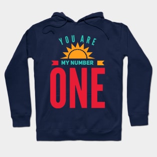 You Are My Number One Be my valentine Lovely cute valentines day Hoodie